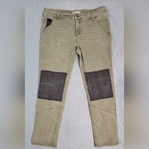 Free People Olive Green Casual Pants